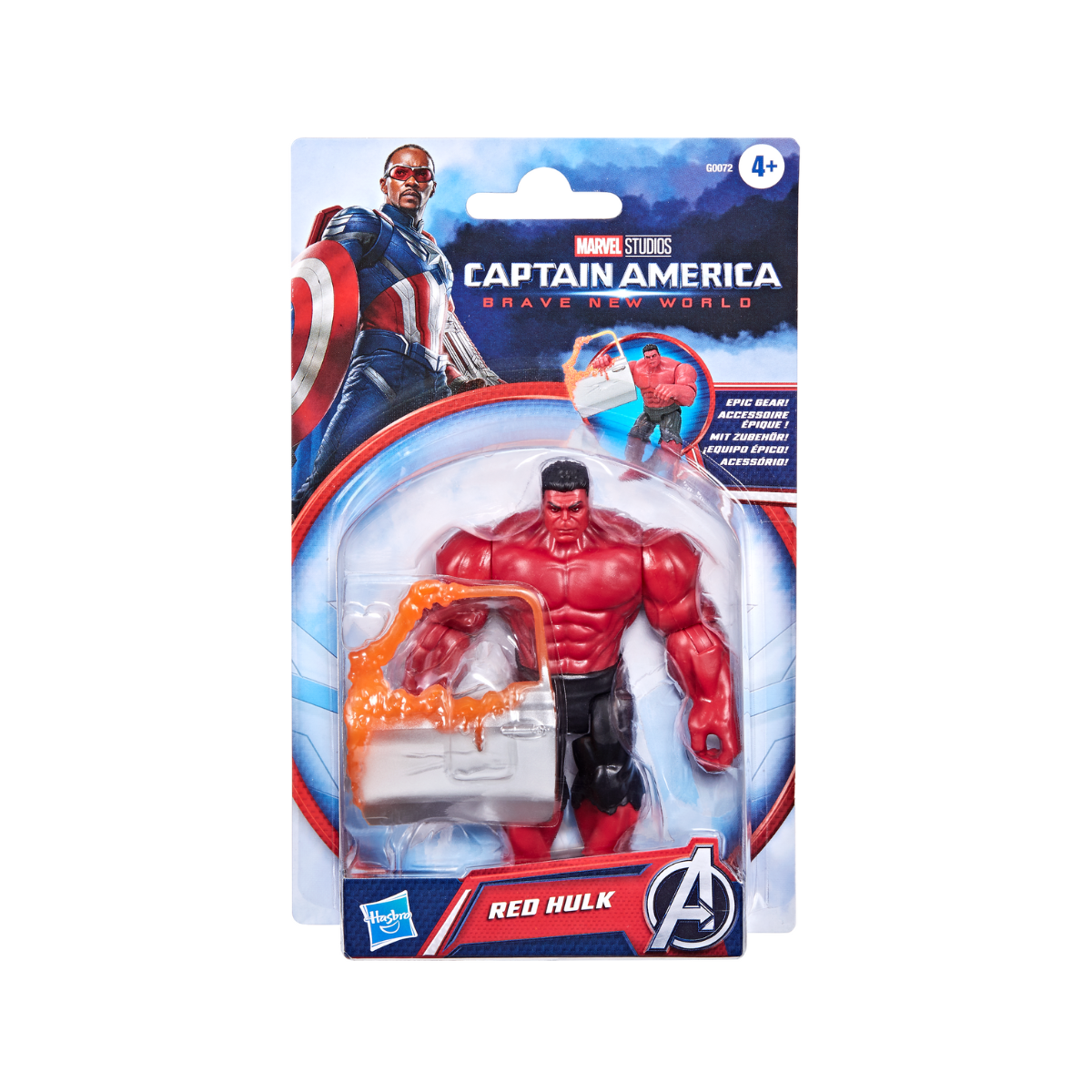 Marvel Epic Hero Series Captain America: Brave New World Red Hulk