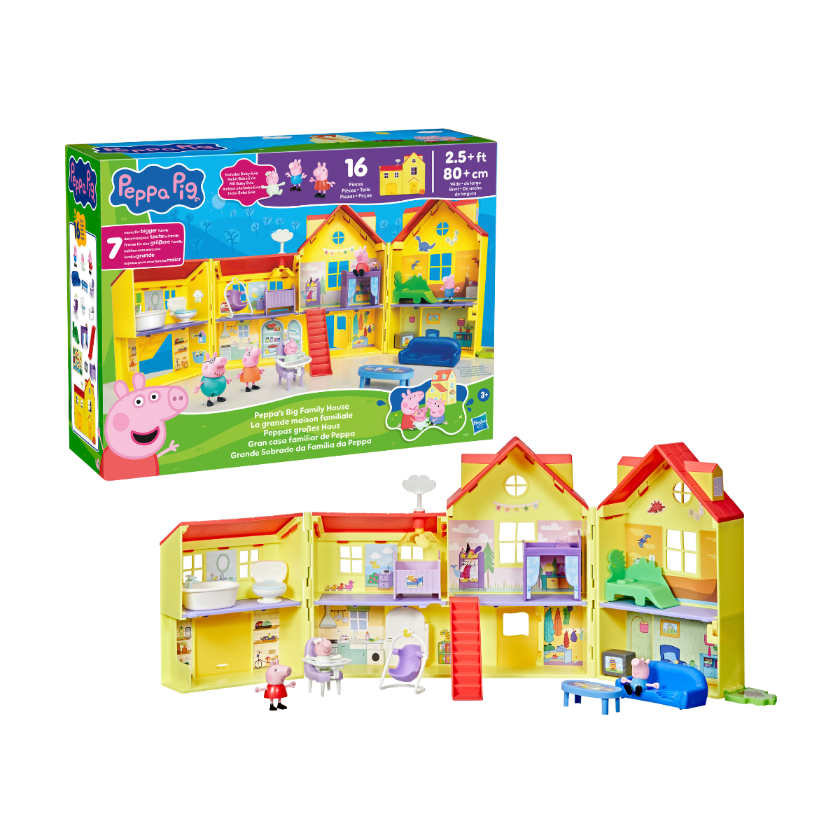 Peppa Pig | Peppa's Big Family House