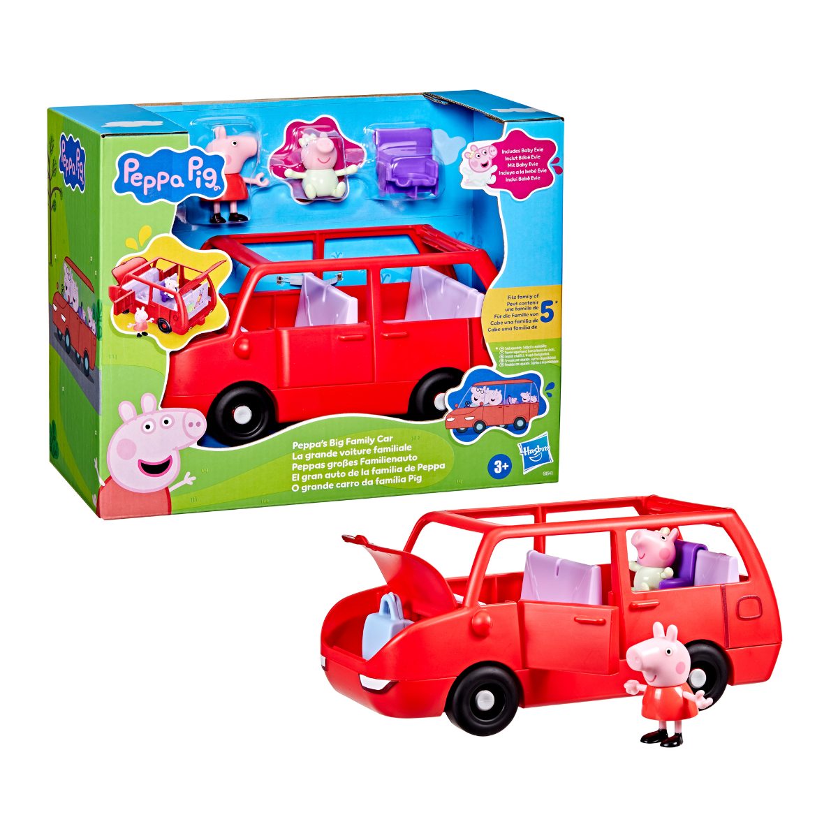 Peppa Pig | Peppa's Big Family Car