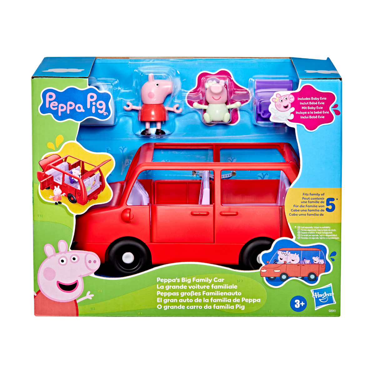 Peppa Pig | Peppa's Big Family Car