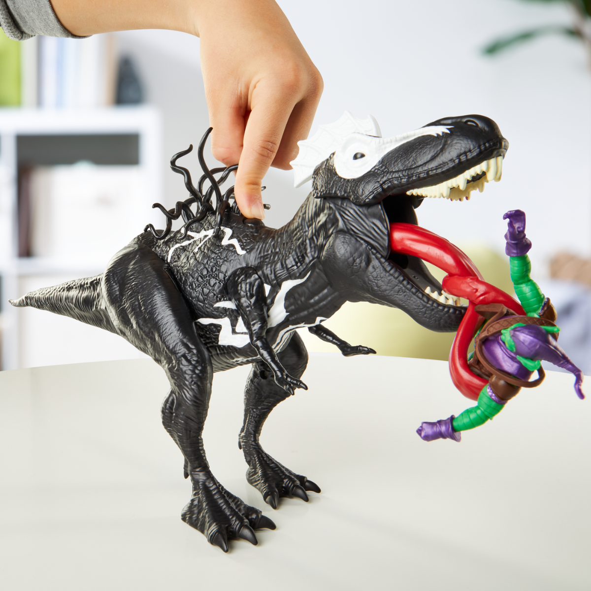 Marvel Spider-Man Epic World of Action Venom Venomsaurus Rex