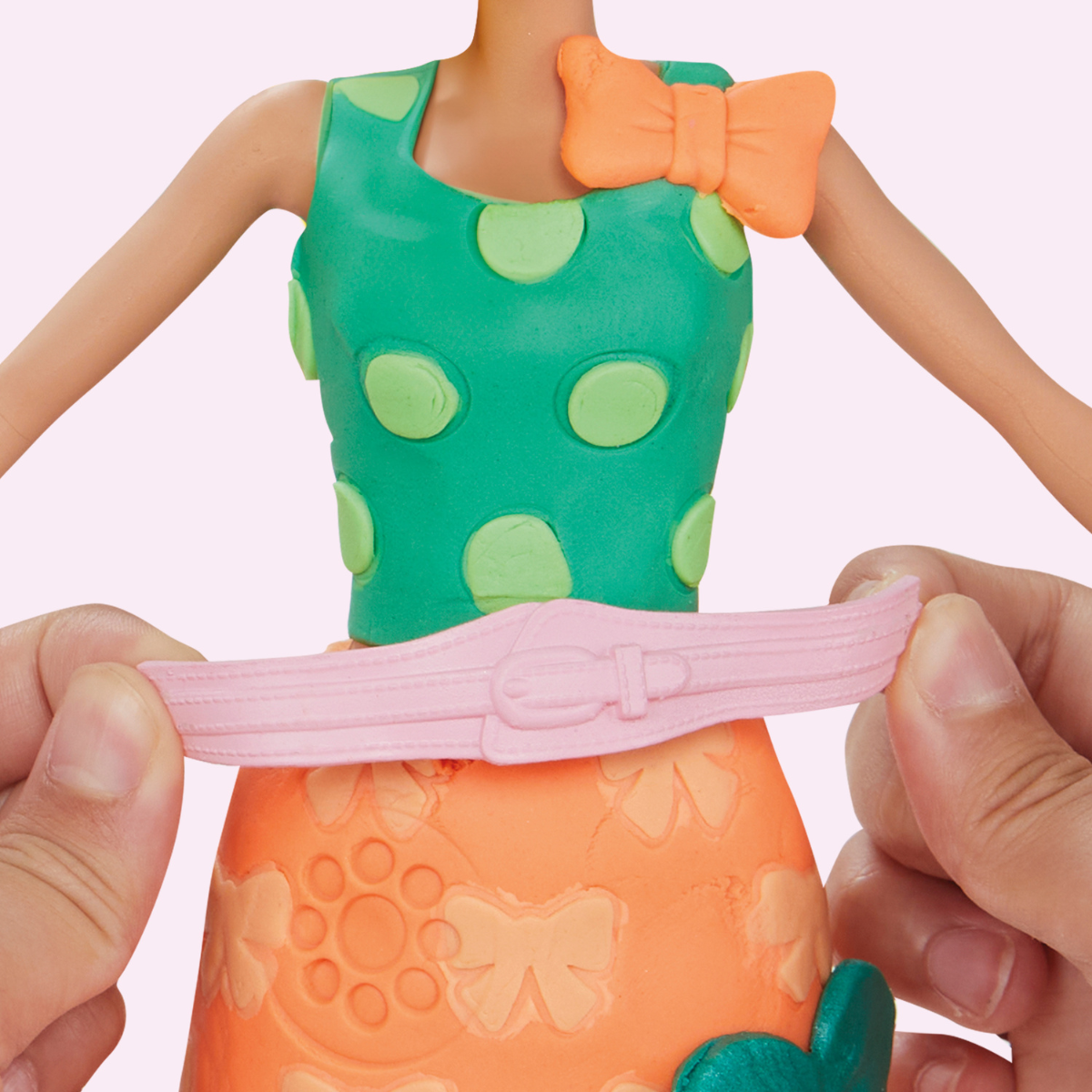 Play-Doh Barbie Perlas y Lazos