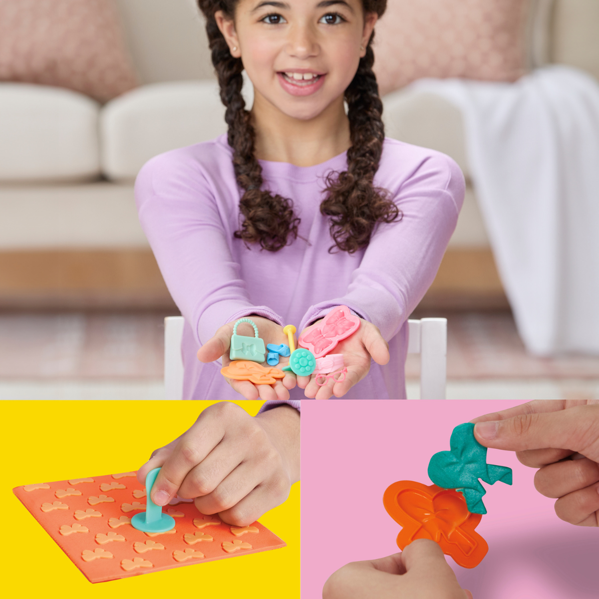 Play-Doh Barbie Perlas y Lazos