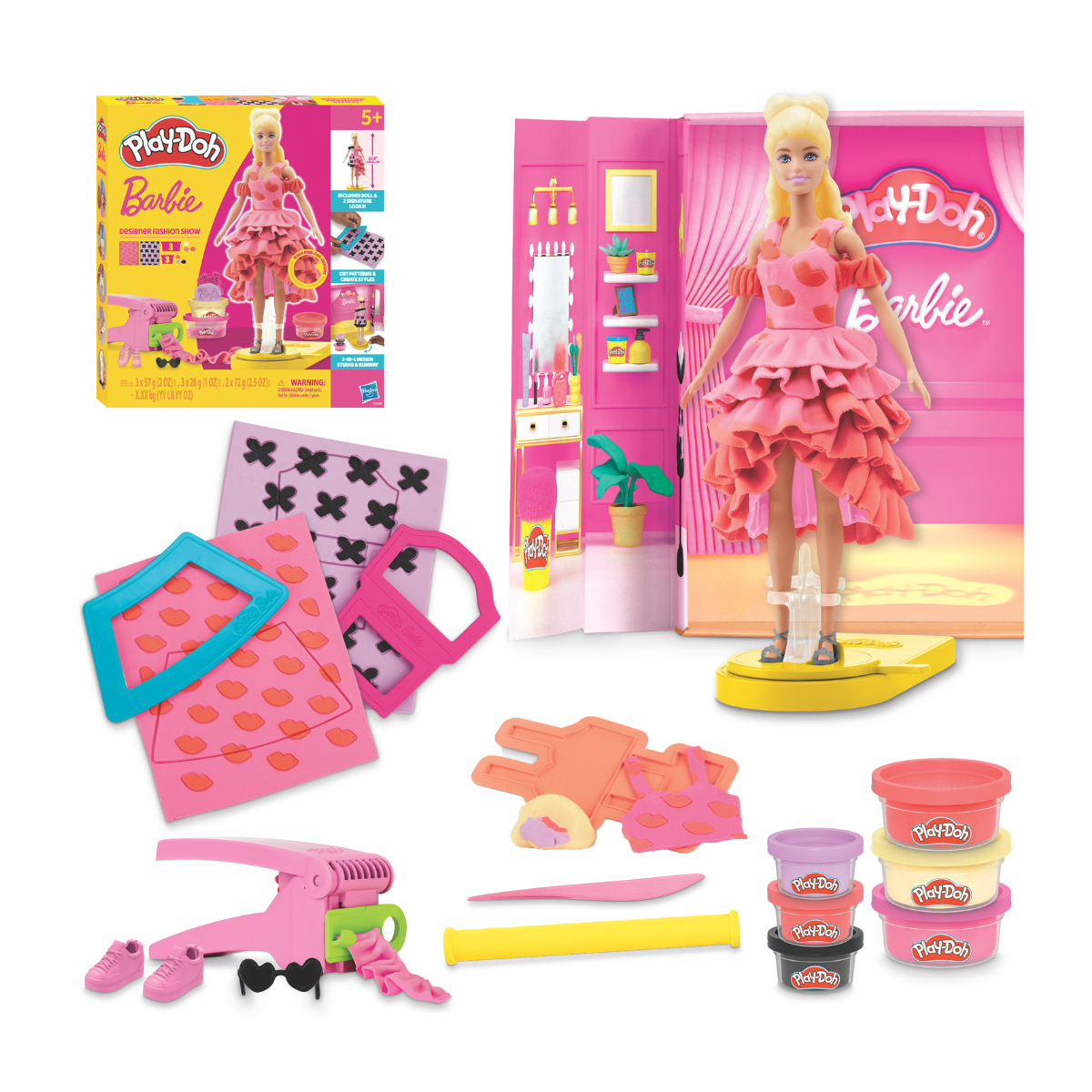 Play-Doh | Barbie Pasarela de Moda de Diseñadora