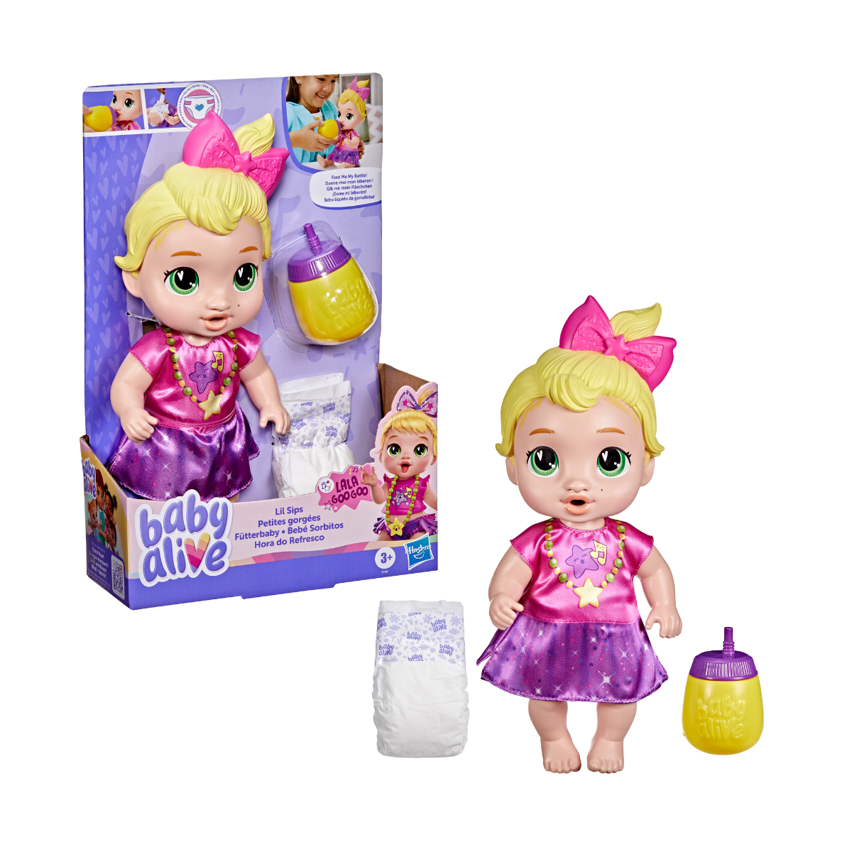Baby Alive | Pequeños Sorbos LaLa GooGoo