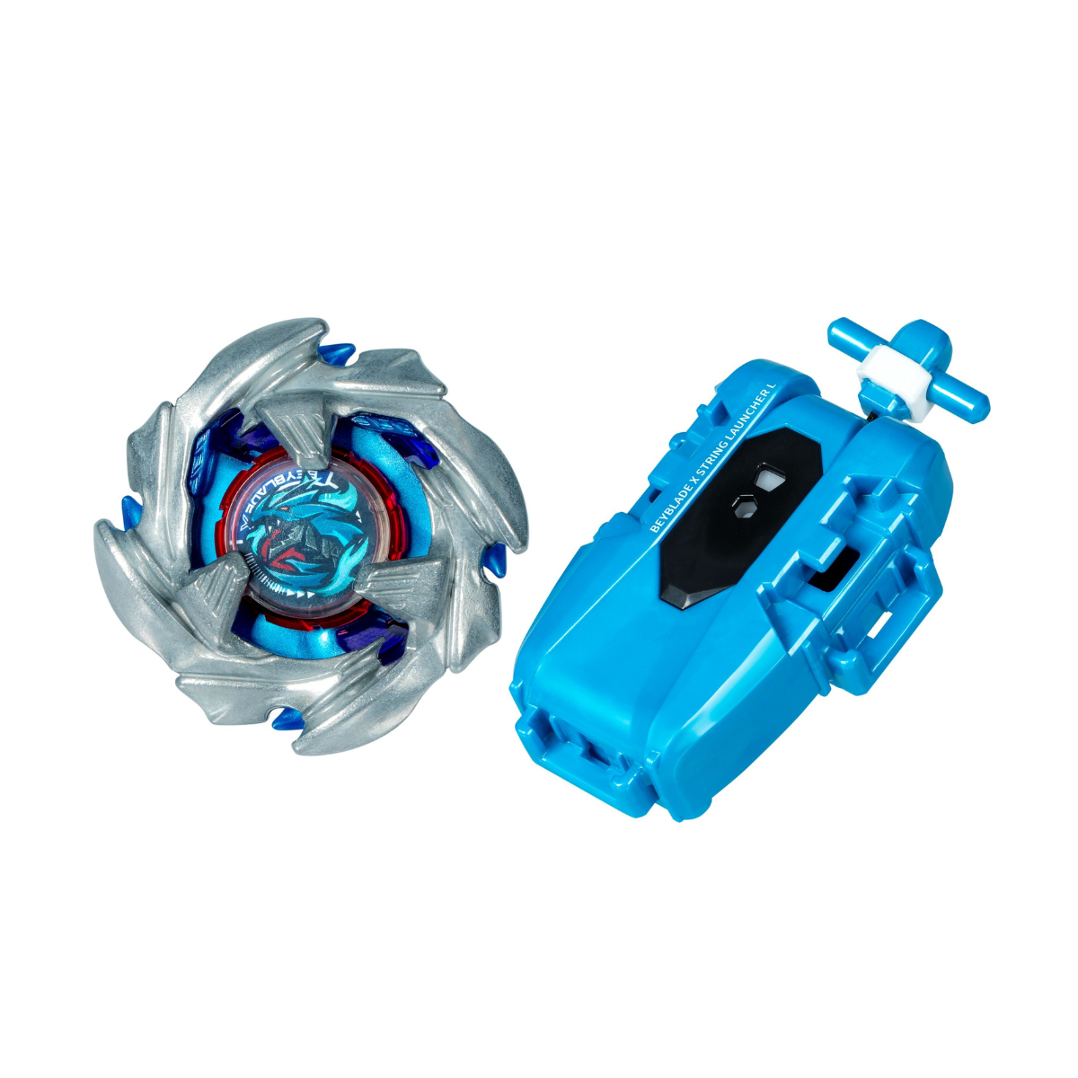 Beyblade X Cobalt Dragoon 2-60C Launcher Set