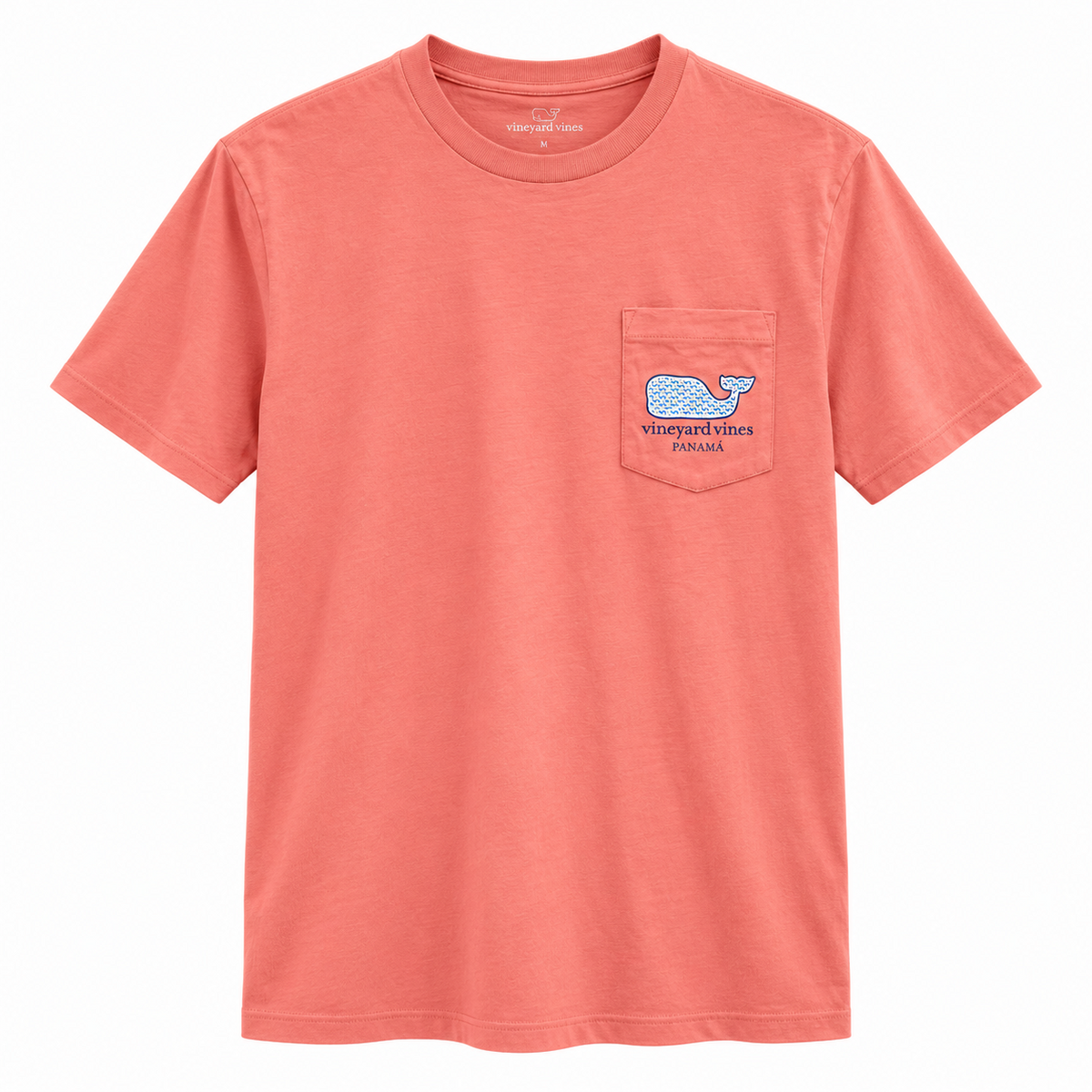 Vineyard Vines | Camiseta Panamá Whale de Manga Corta para Hombre