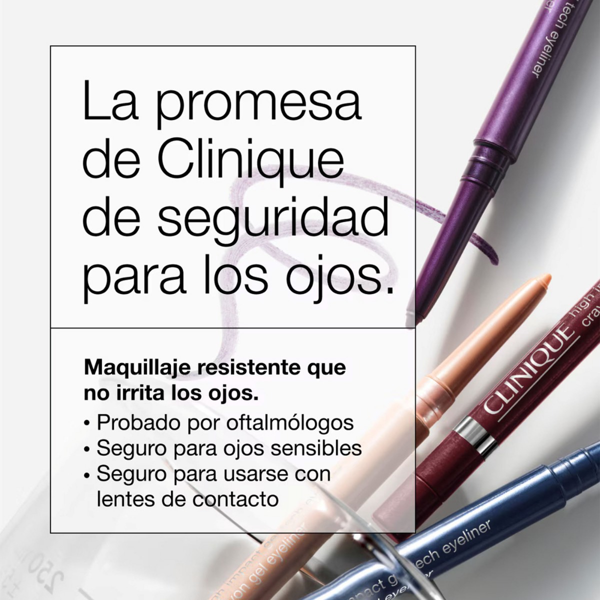 Clinique  Delineador de ojos High Impact™ Gel Tech