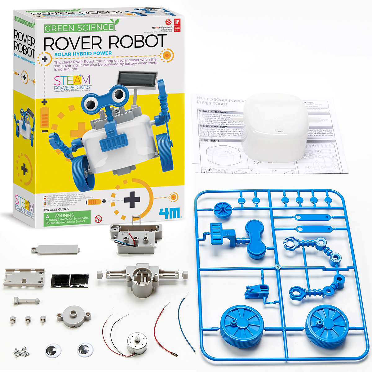 Green Science Rover Robot