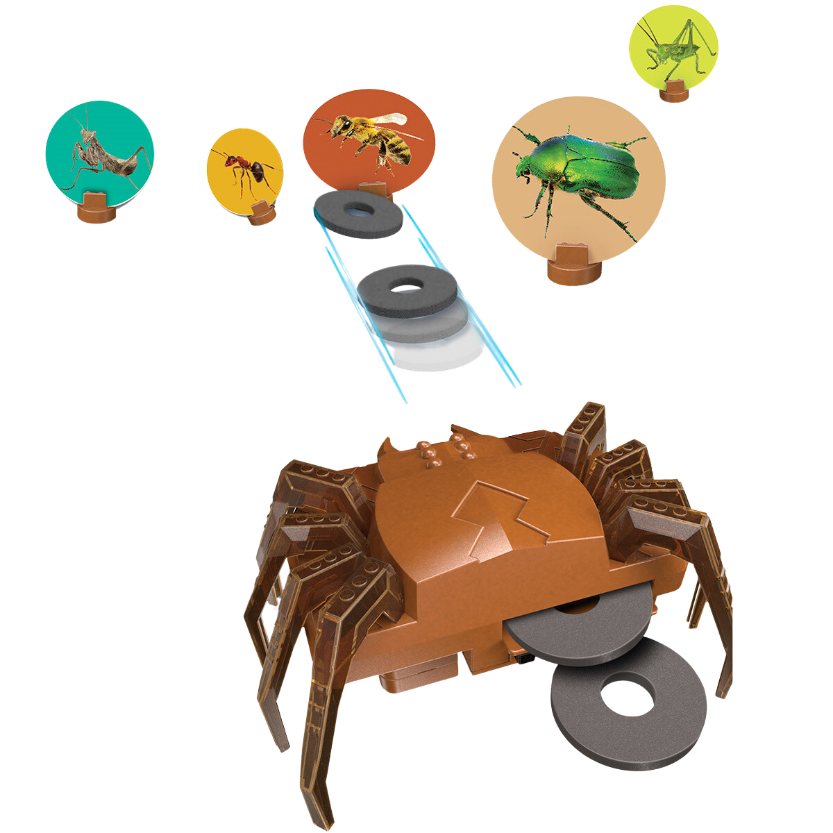 Kidz Robotix Disc Launcher Spider Bot