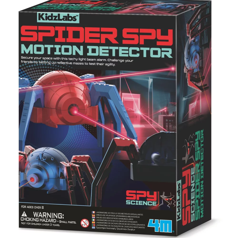 4M | Detector de Movimiento Spider Spy