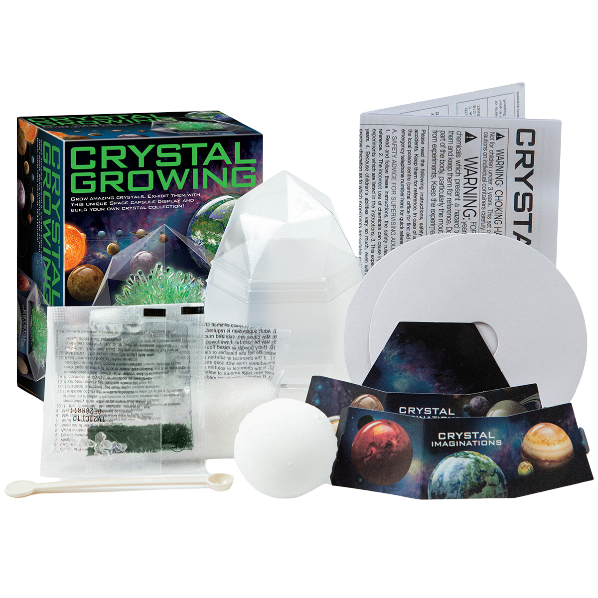 Crystal Growing Imaginations Green