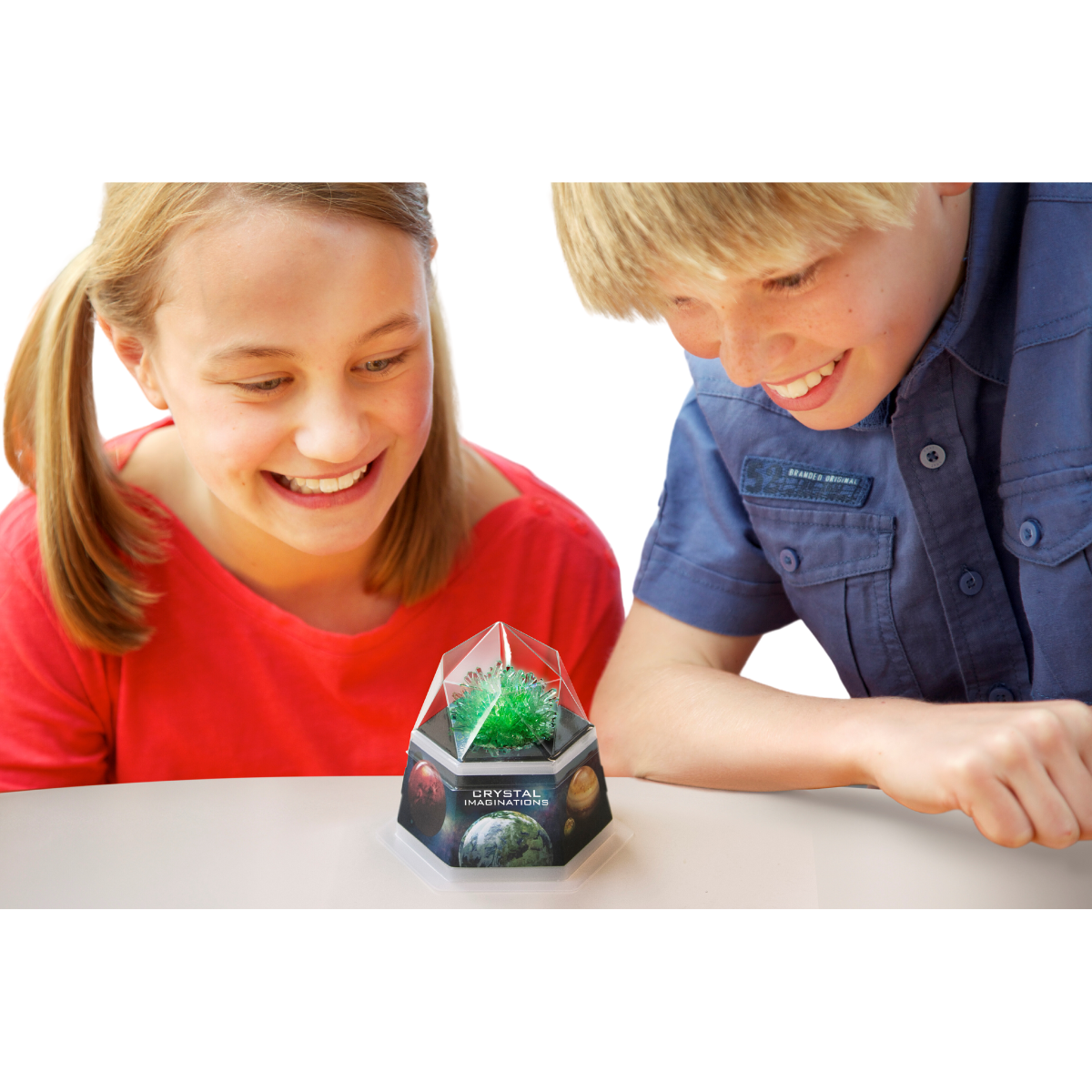 Crystal Growing Imaginations Green