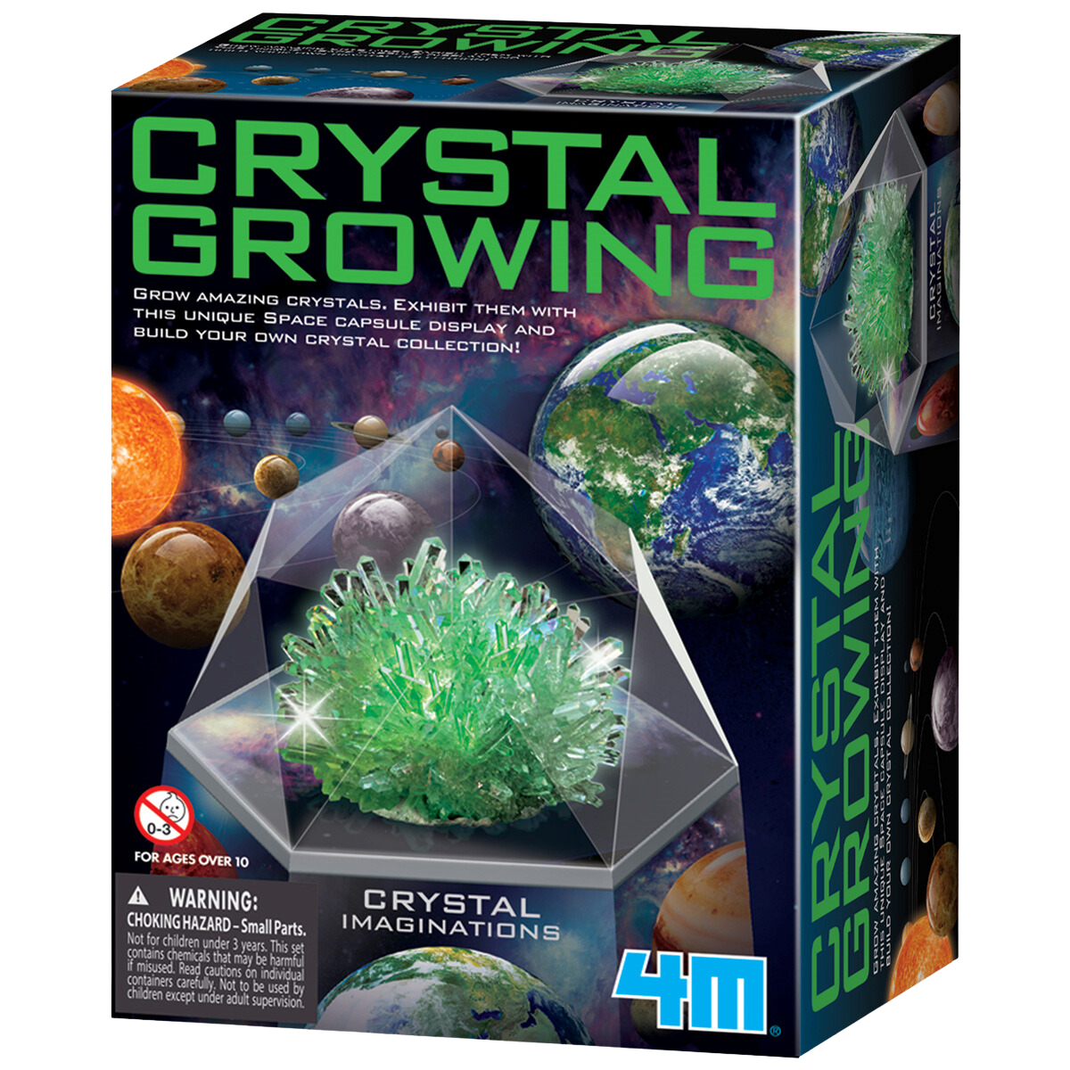 Crystal Growing Imaginations Green