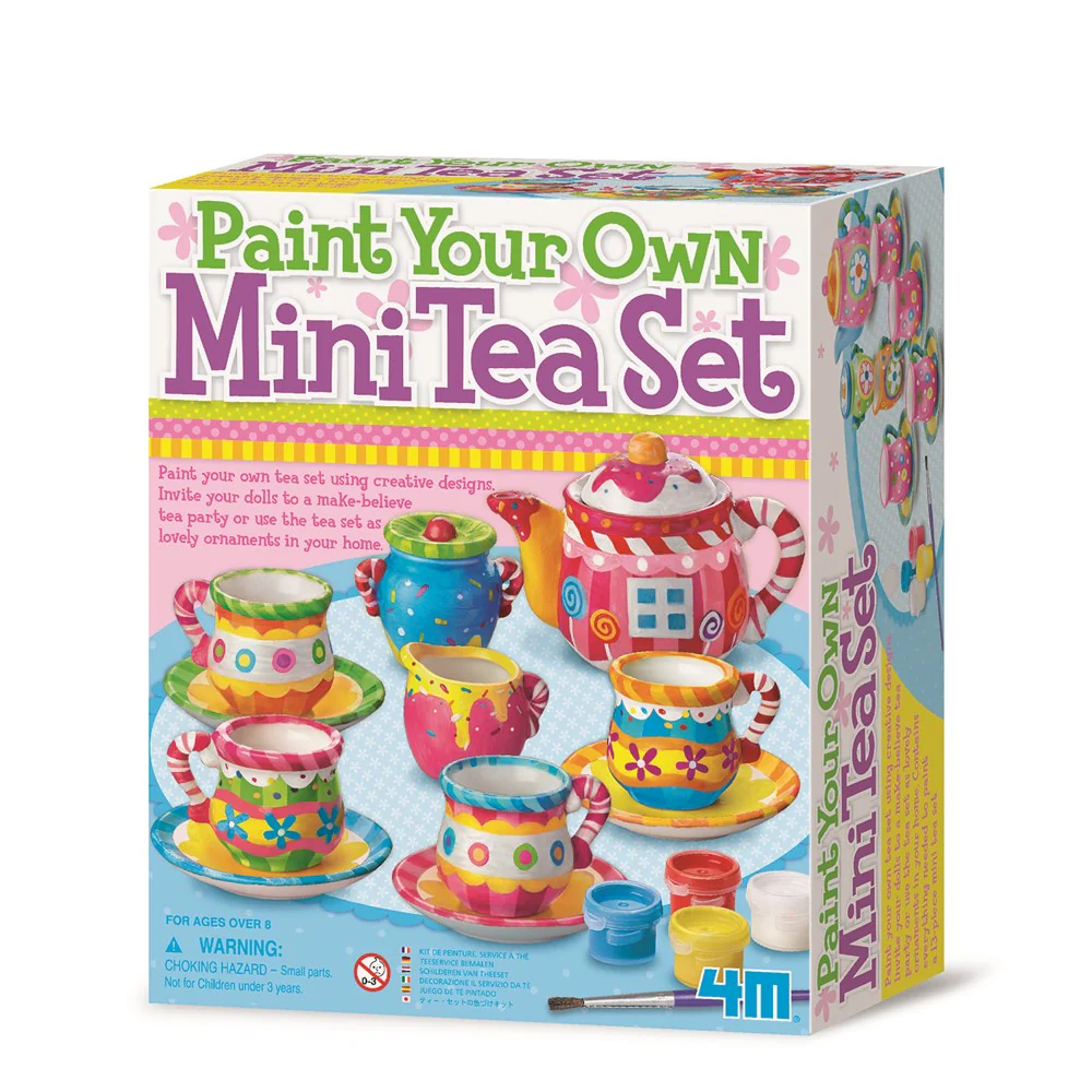 4M | Pinta Tu Propio Mini Juego de Té