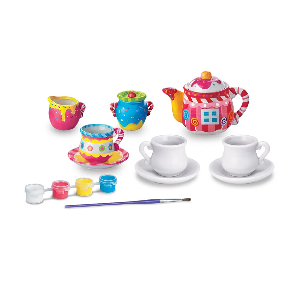4M | Pinta Tu Propio Mini Juego de Té