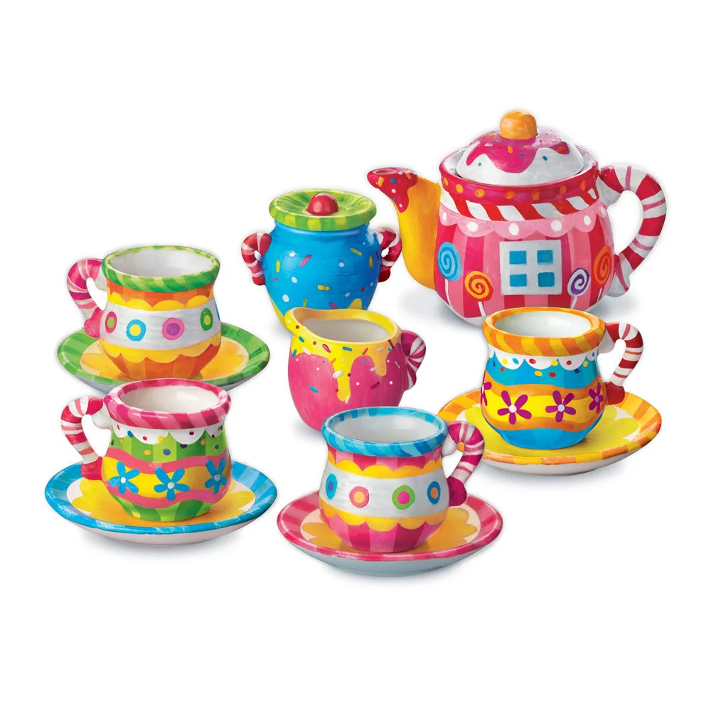 4M | Pinta Tu Propio Mini Juego de Té