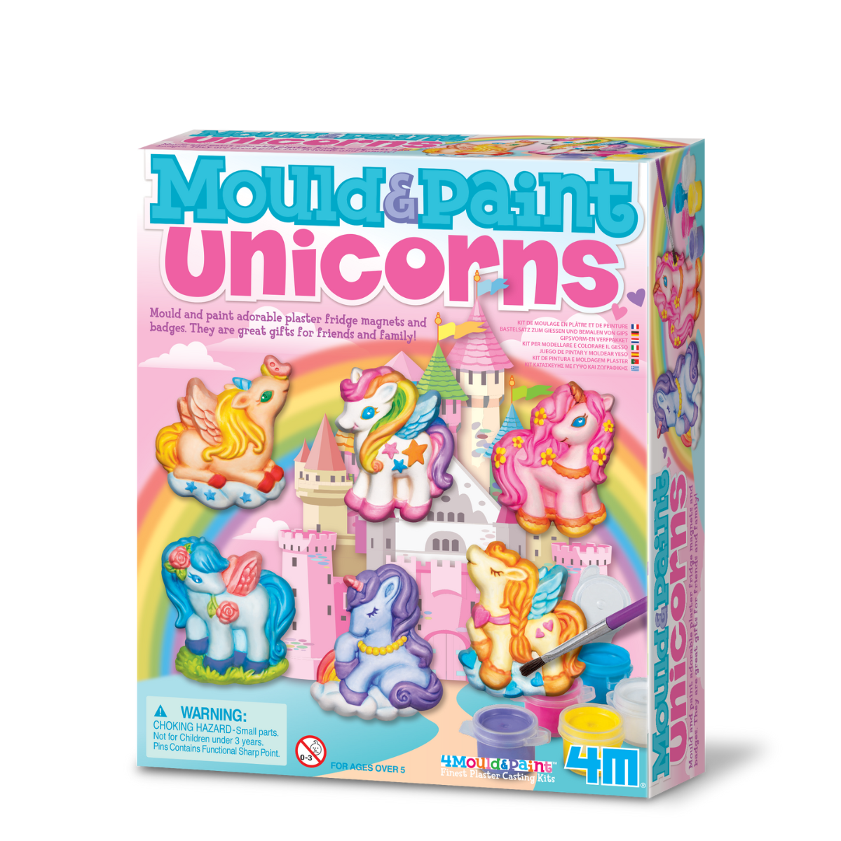 Mould & Paint Glitter Unicorns