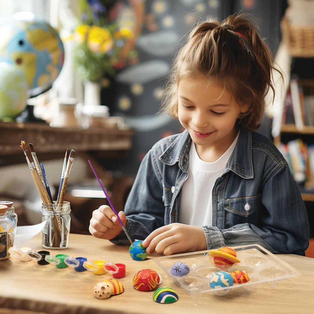 4M | Molde y Pintura Sistema Solar