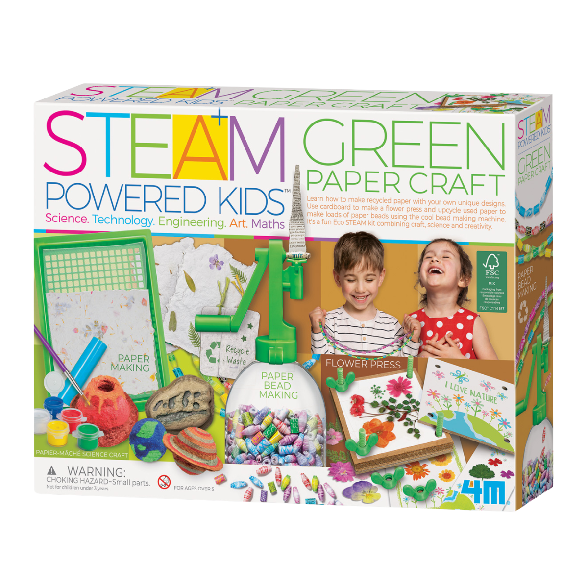 Green Paper Craft Steam
