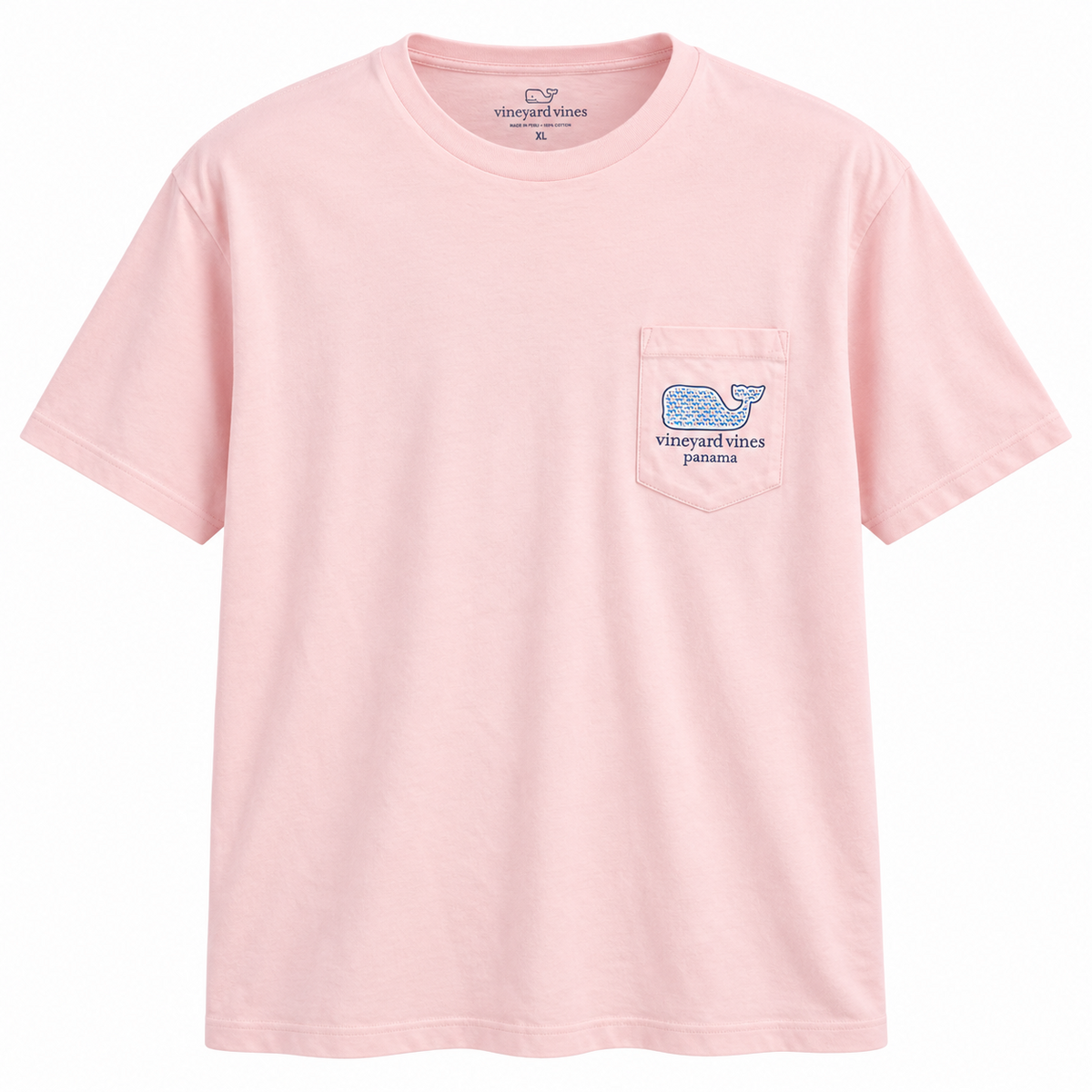 Vineyard Vines | Camiseta Panamá Whale de Manga Corta para Hombre