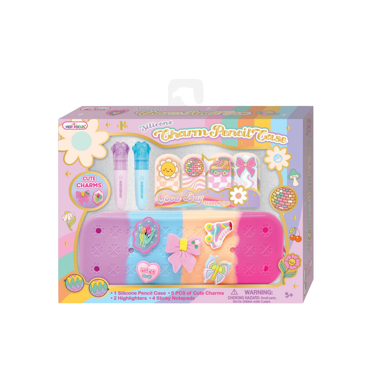 Hot Focus | Charm Pencil Case Good Day