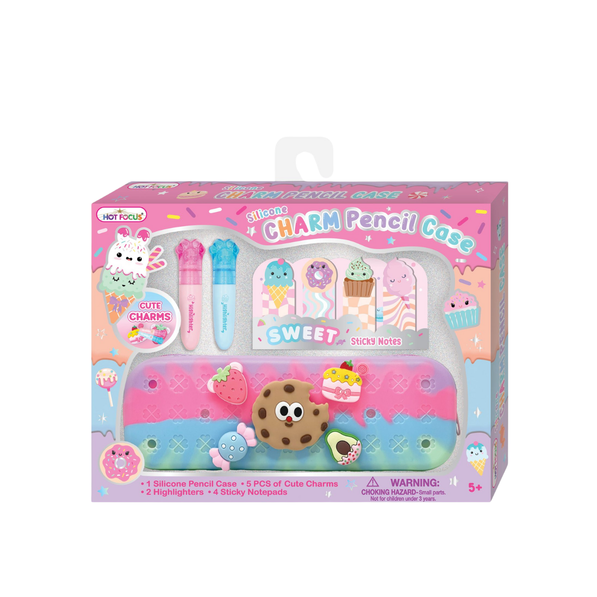 Hot Focus | Charm Pencil Case Sweets