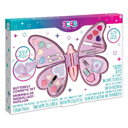 Set de Maquillaje de Mariposas