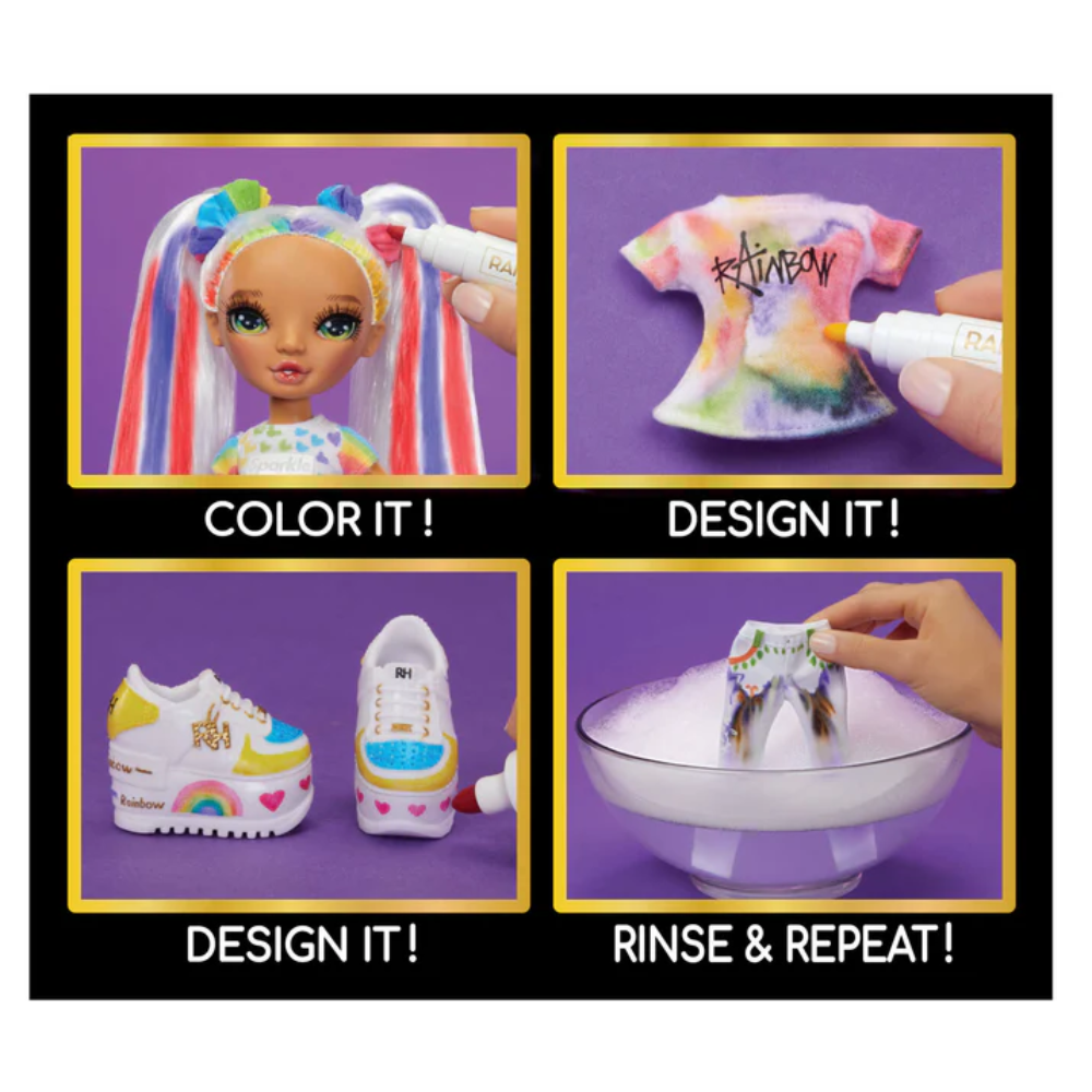 RAINBOW HIGH | Muñeca Color & Create