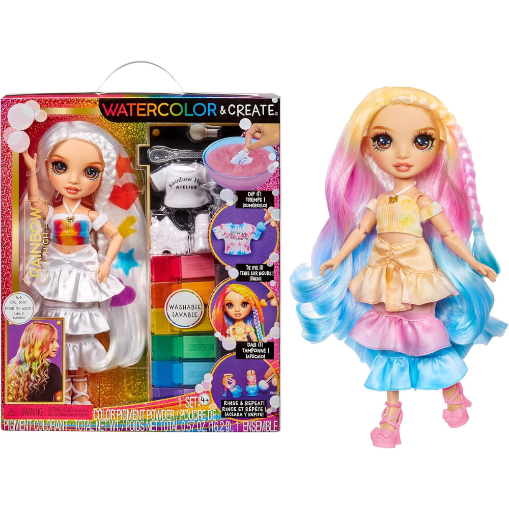 RAINBOW HIGH |  Watercolor & Create