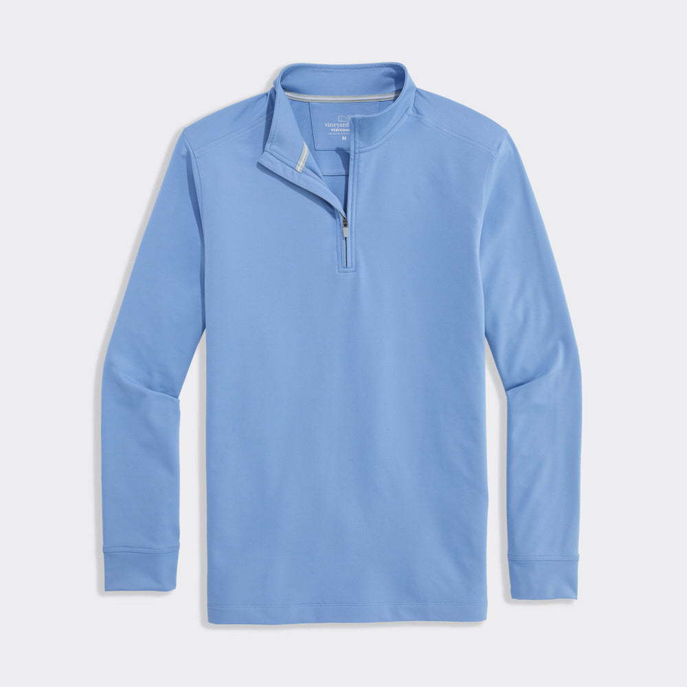 Vineyard Vines | Pulóver con medio cierre Clubhouse Performance