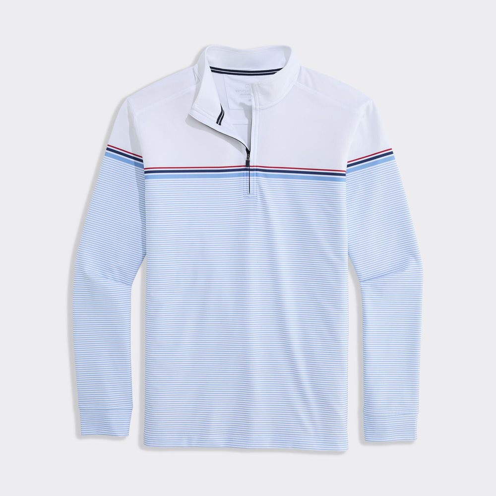 Vineyard Vines | Pulóver con medio cierre Clubhouse Performance