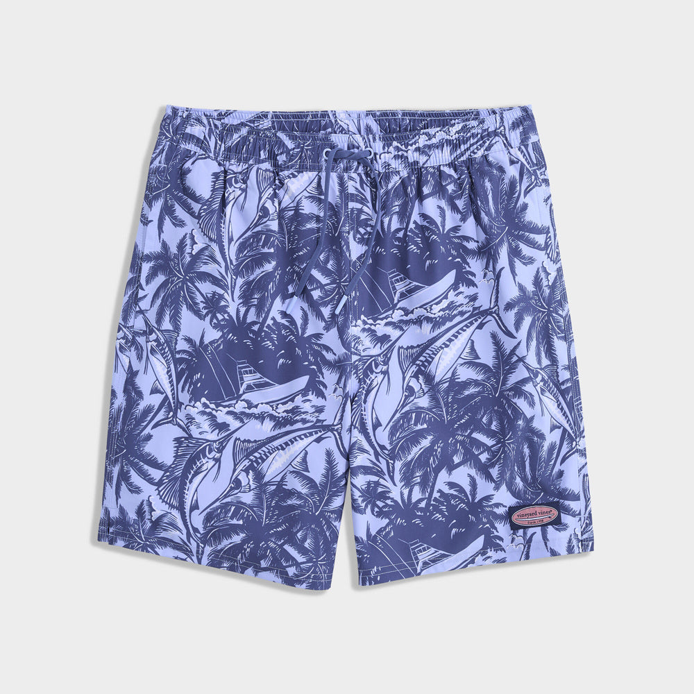 Vineyard Vines | Short de baño 7 pulgadas Estampado Chappy
