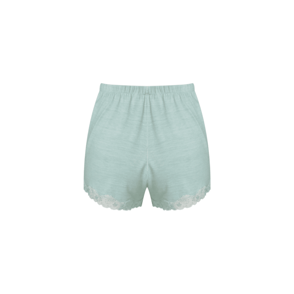 Hope | Short Doll De Tirantes Finos En Viscosa Y Encaje Happy