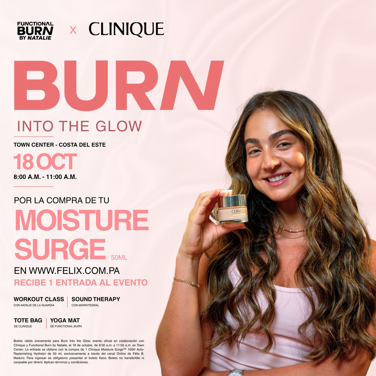 CLINIQUE | BURN INTO GLOW | 18 OCT