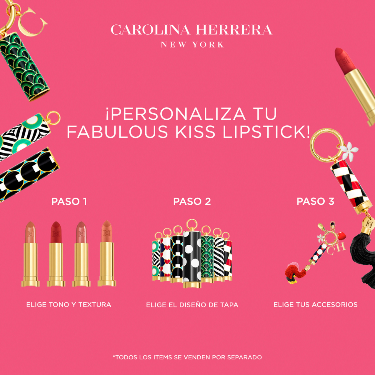 Carolina Herrera Tapa Para Barra de Labios