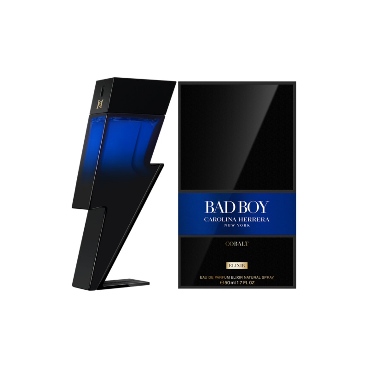 Carolina Herrera Bad Boy Cobalt Elixir Eau De Parfum - Felix Online Carolina Herrera Bad Boy Cobalt Elixir Eau De Parfum - Felix Online