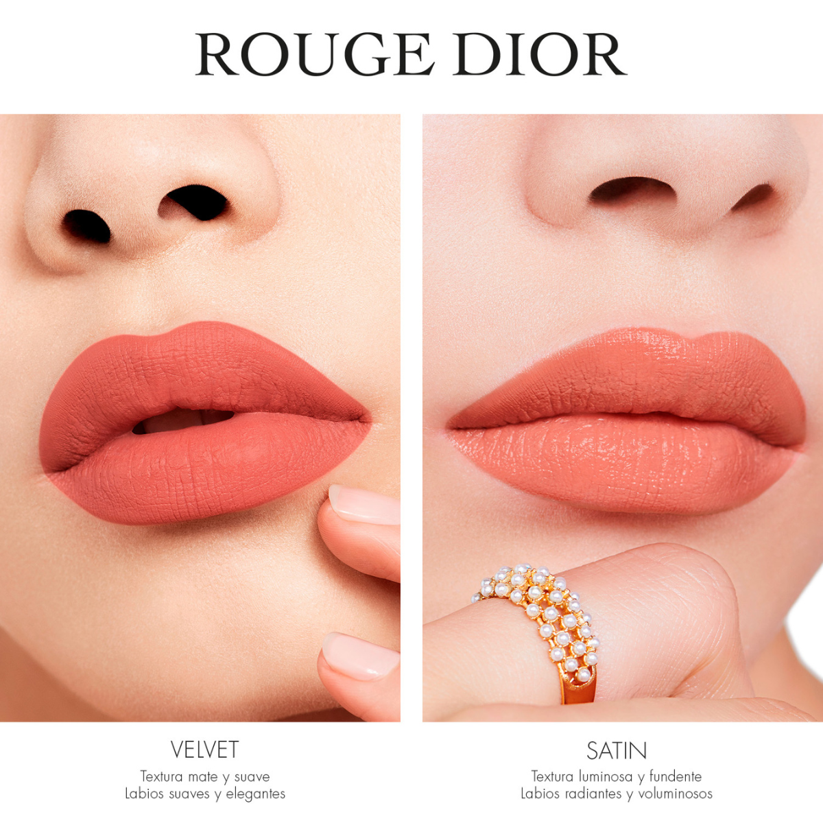 DIOR Rouge Dior Satin, Matte, Velvet