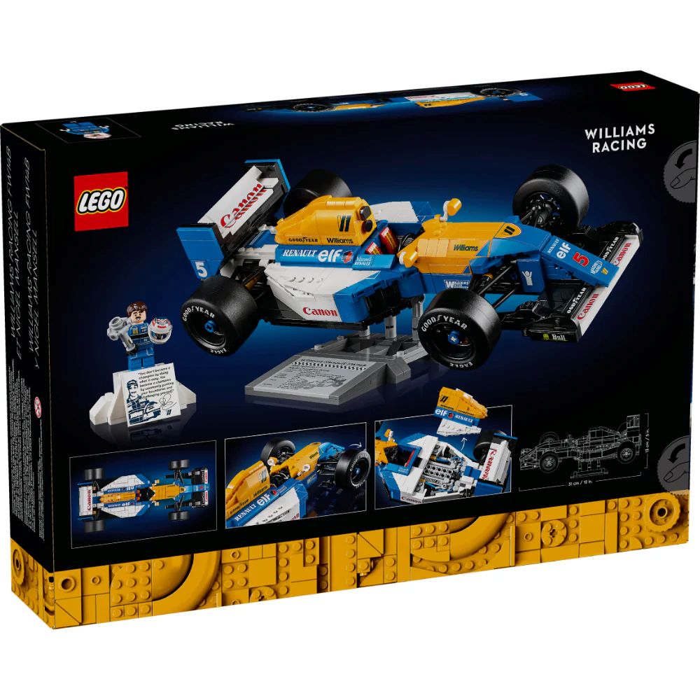 Lego | Icons Williams Racing FW14B y Nigel Mansel