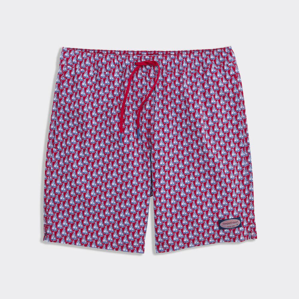 Vineyard Vines | Short de baño 7 pulgadas Estampado Chappy