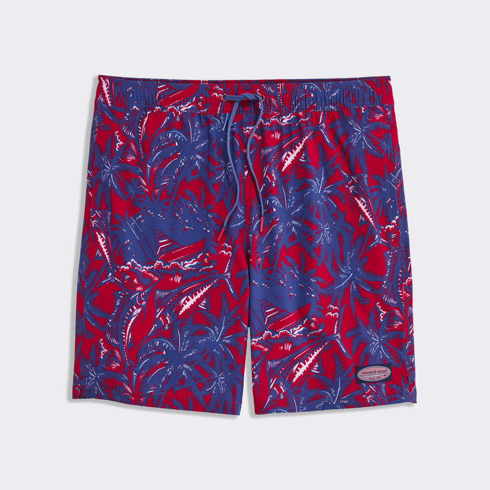 Vineyard Vines | Short de baño 7 pulgadas Estampado Chappy