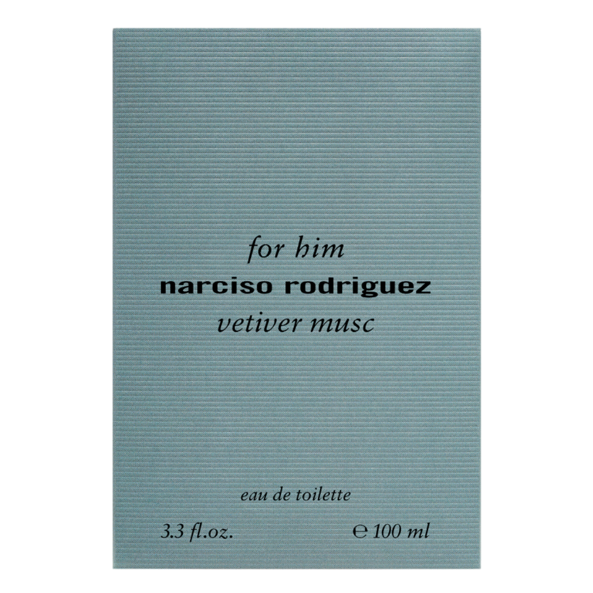Narciso Rodriguez For Him Vetiver Musc Eau De Toilette