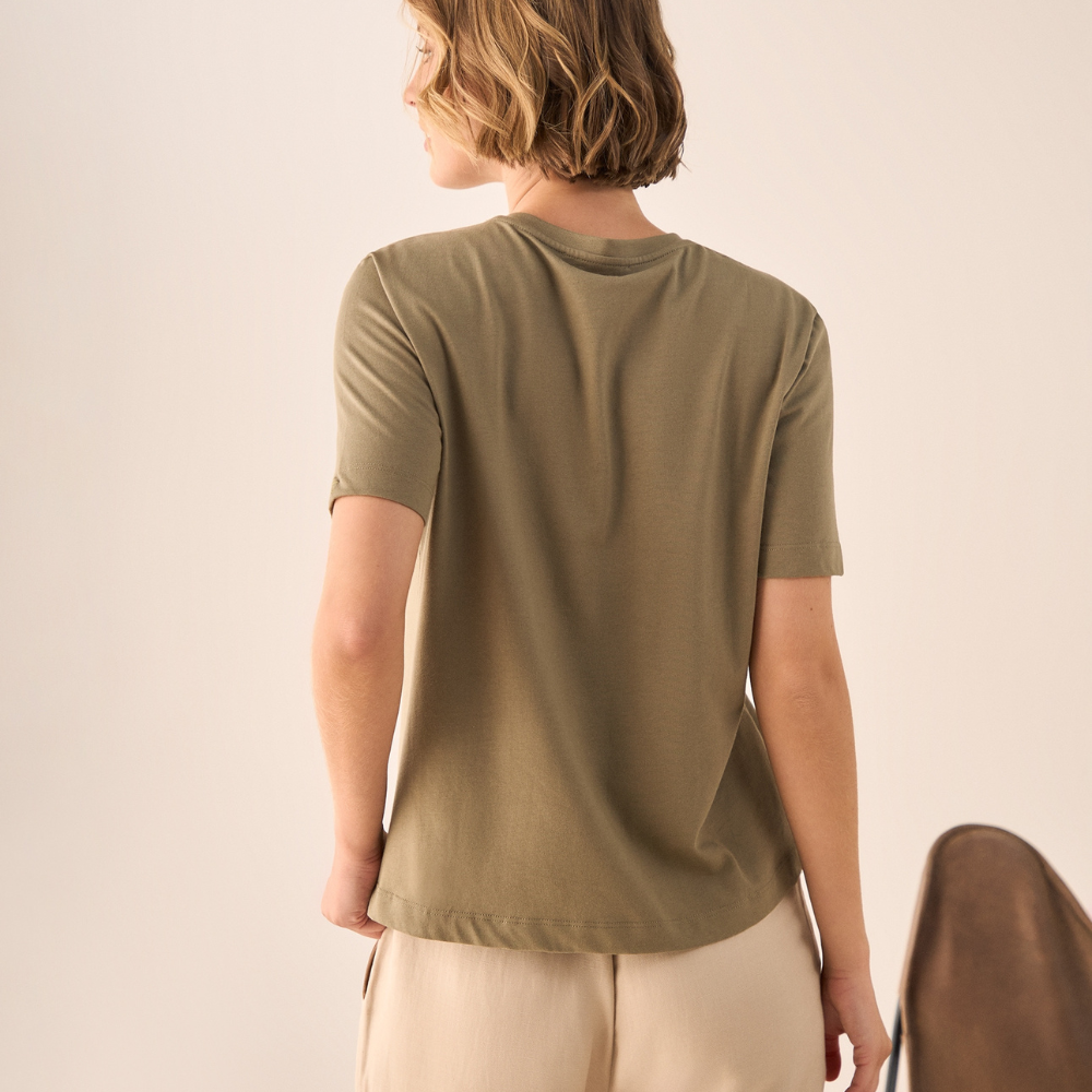 Esprit | Camiseta con Bordado Floral