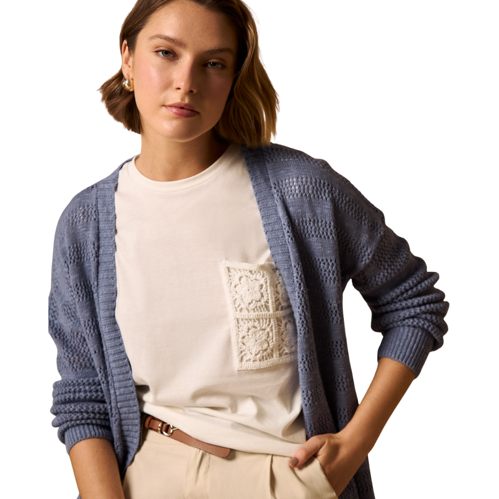 Esprit | Camiseta con Bordado en Encaje