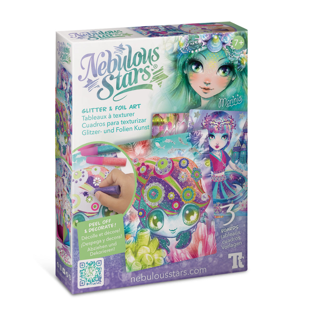 Nebulous Stars | Kit de Arte con Escarcha y Papel Metalizado