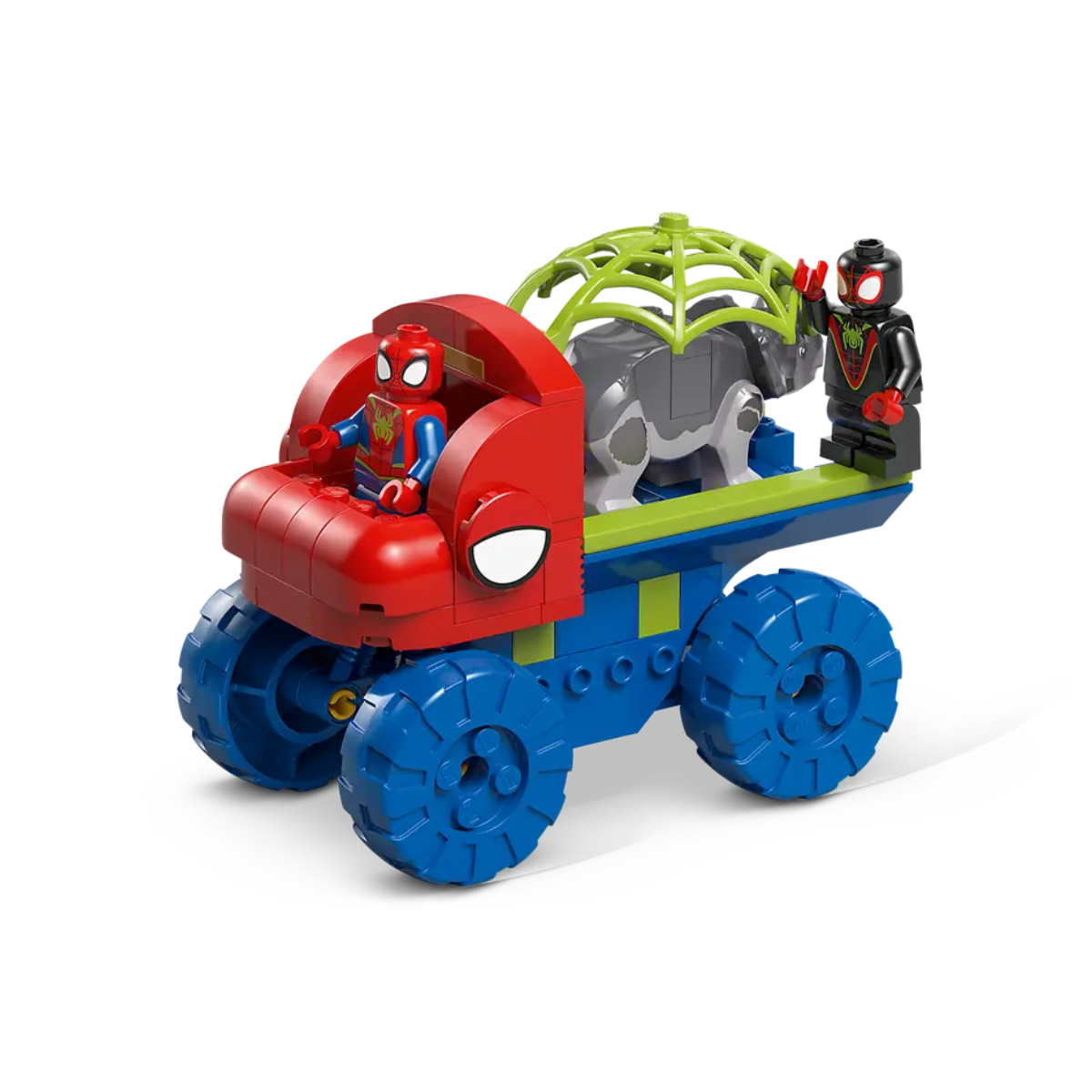 Todoterreno Dinosaurio y Equipo Spidey al Rescate