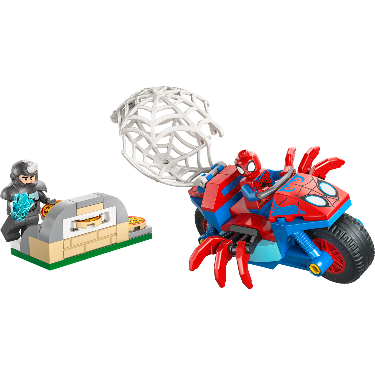 Lego® ǀ Marvel Spidey Y Sus Sorprendentes Amigos Spidey En Su Moto Vs. Rhino