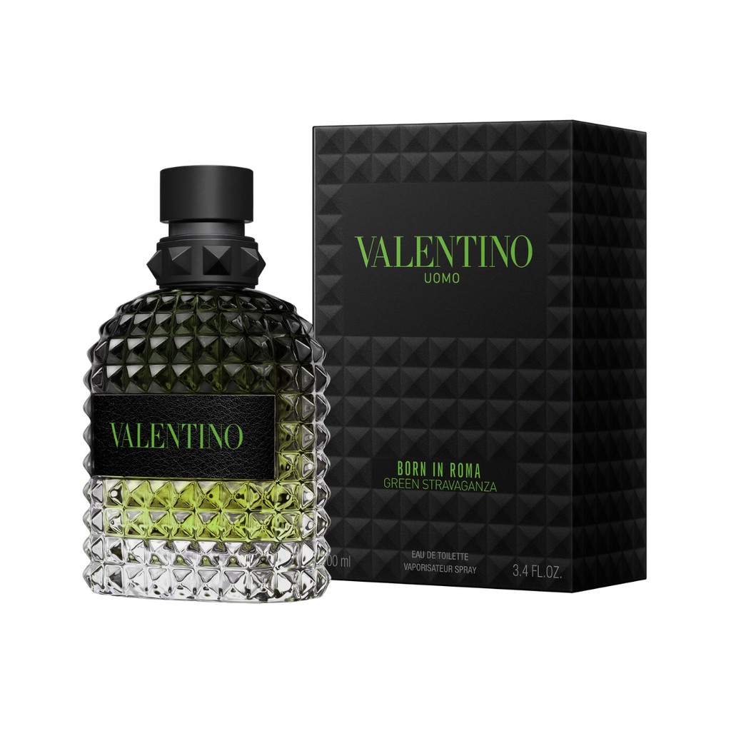 VALENTINO BORN IN ROMA メンズ香水 50ml 残量あり Valentino Born In Roma Green Stravaganza Uomo Eau De Toilette