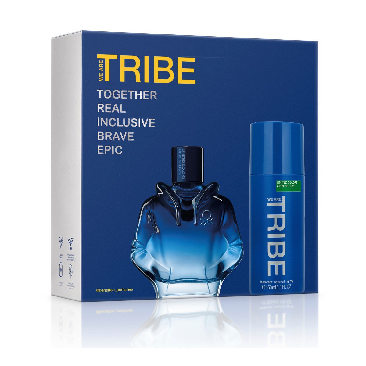 Set Benetton We Are Tribe Eau De Toilette