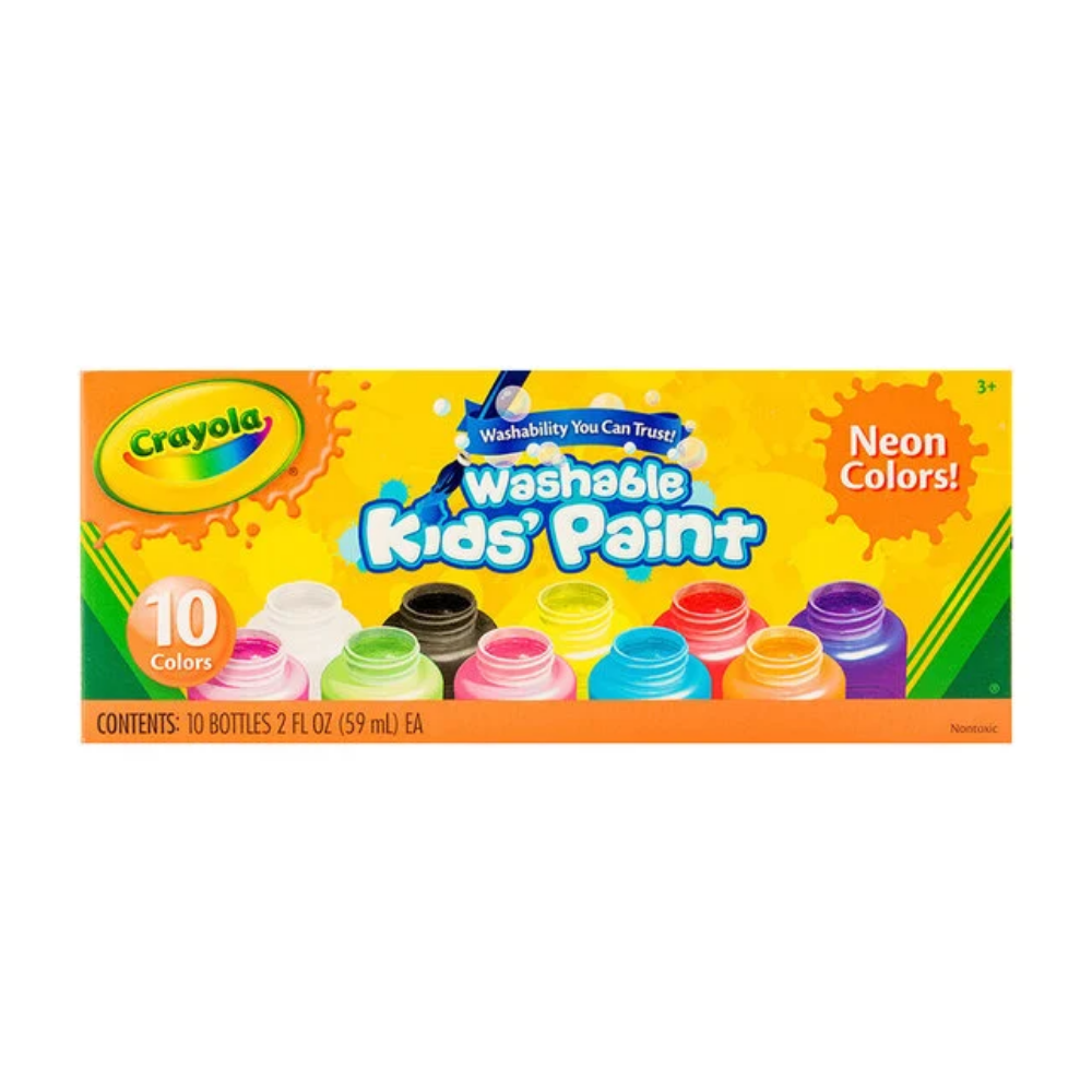 Crayola | Pintura Lavable para Proyectos Neón